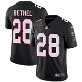 Nike Men & Women & Youth Falcons 28 Justin Bethel Black NFL Vapor Untouchable Limited Jersey,baseball caps,new era cap wholesale,wholesale hats